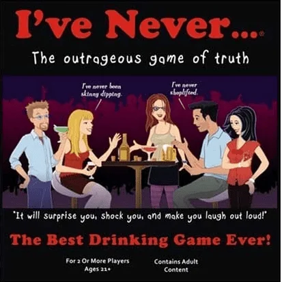 Board game, I've Never... The Outrageous Game of Truth