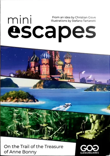 Board game, Mini Escapes: On the Trail of the Treasure of Anne Bonny