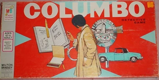 Board game, Columbo Detective Game