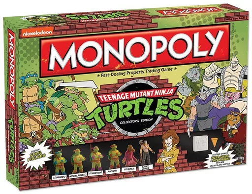 Board game, Monopoly: Teenage Mutant Ninja Turtles Collector's Edition