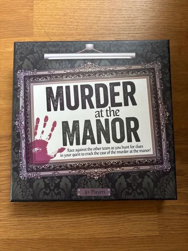 Board game, Murder at the Manor