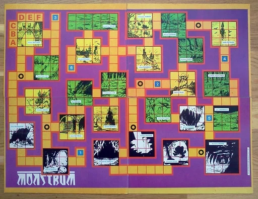 Board game, Monstrum