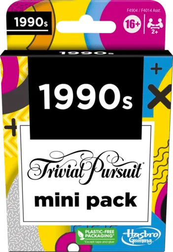 Board game, Trivial Pursuit Mini Pack: 1990s