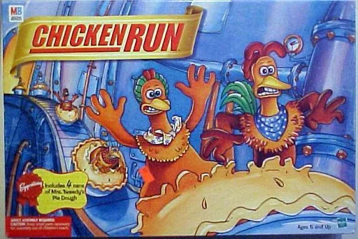 Board game, Chicken Run: The Chicken Pot Pie Game