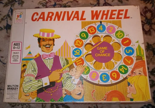 Board game, Carnival Wheel