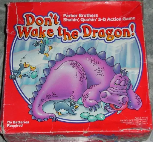 Board game, Don't Wake the Dragon!