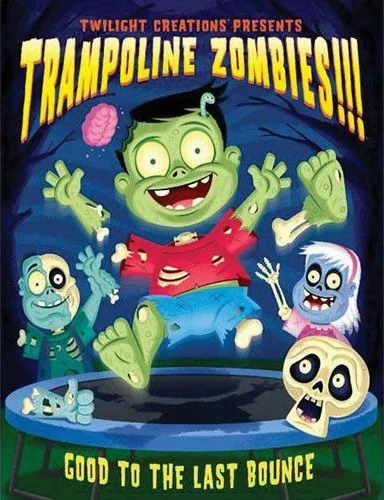 Board game, Trampoline Zombies!!!