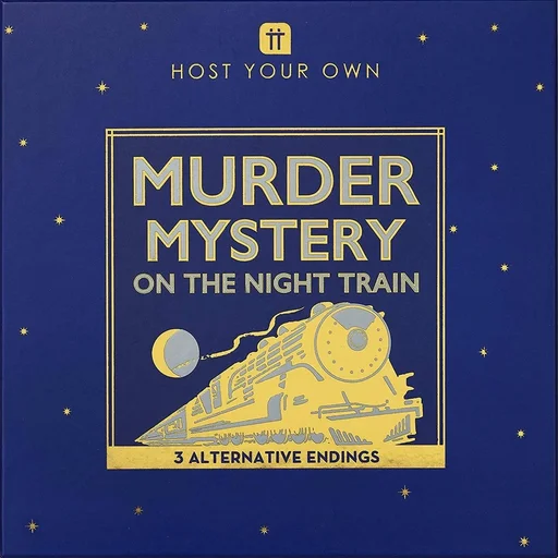 Board game, Host Your Own Murder Mystery: On the Night Train