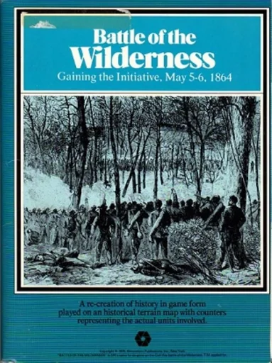 Board game, Battle of the Wilderness: Gaining the Initiative, May 5-6, 1864