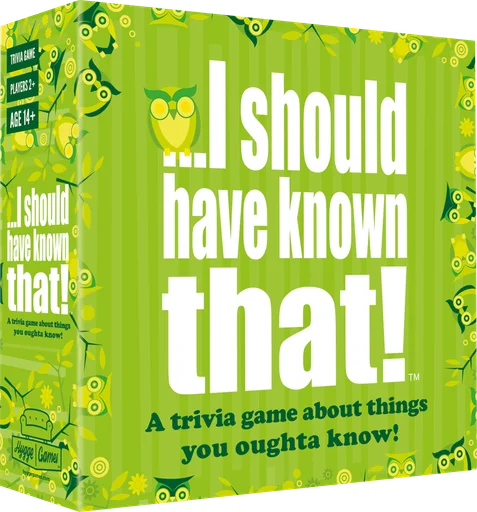 Board game, ...I should have known that!