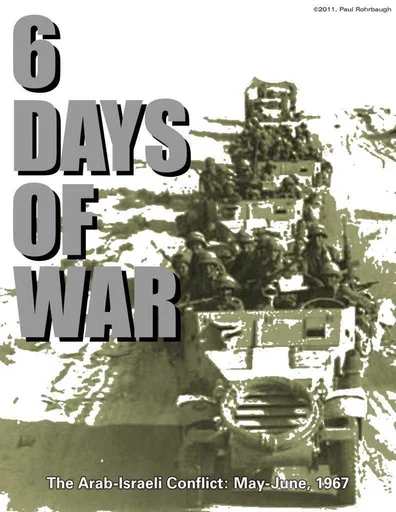 Board game, 6 Days of War: The Arab-Israeli Conflict, 1967