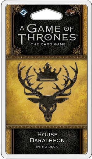 A Game of Thrones: The Card Game (Second Edition) – House Baratheon Intro Deck