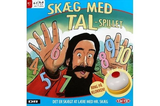Board game, Skæg med tal-spillet