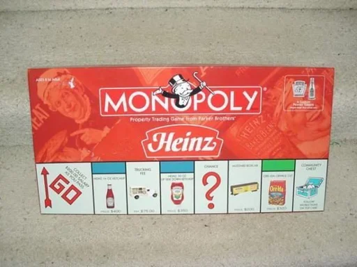 Board game, Heinz Monopoly Game