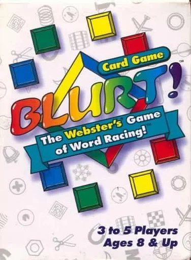 Board game, Blurt! Card Game