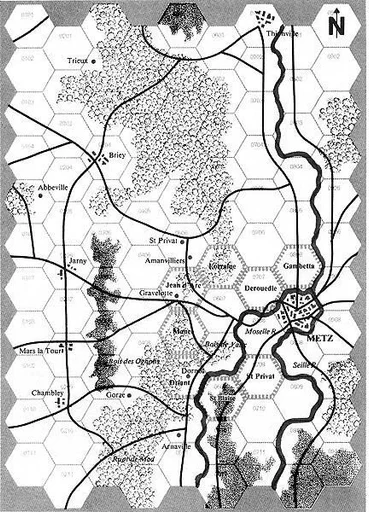 Board game, The Drive on Metz
