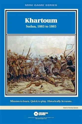 Board game, Khartoum: Sudan, 1883 to 1885
