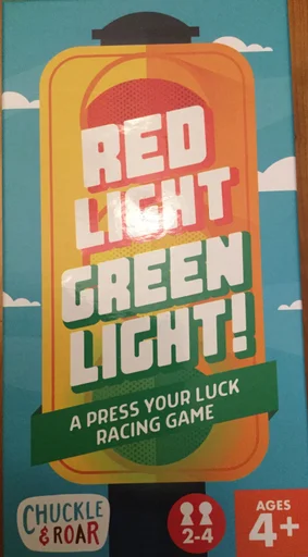Board game, Red Light Green Light: A Press Your Luck Racing Game