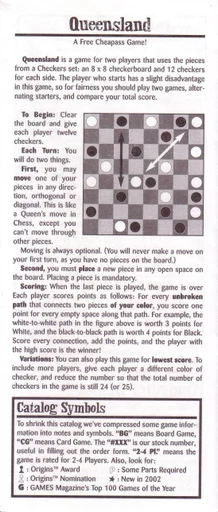 Board game, Queensland