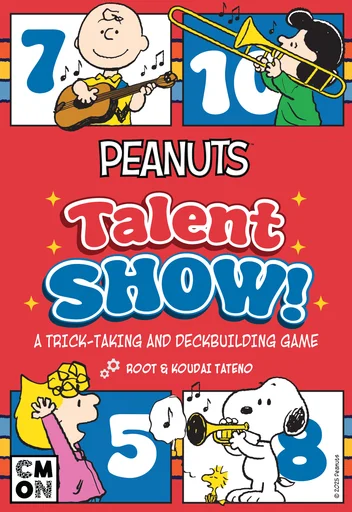 Board game, Peanuts Talent Show!