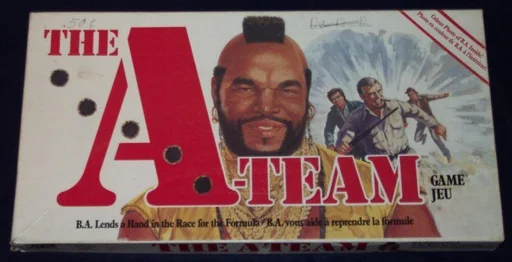 Board game, The A-Team: B.A. Lends a Hand in the Race for the Formula