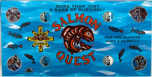 Board game, Salmon Quest