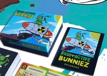 Board game, RADIOACTIVE BUNNIEZ