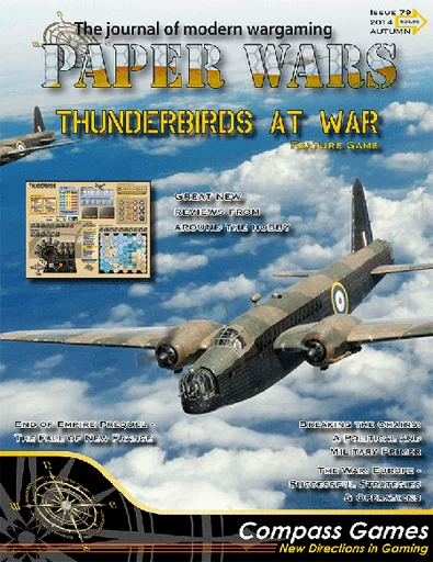 Board game, Thunderbirds at War: Bombing the Reich, Jan. to Jun. 1943