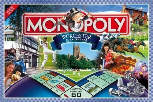 Board game, Monopoly: Worcester Edition