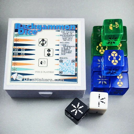 Board game, Backgammon Dice