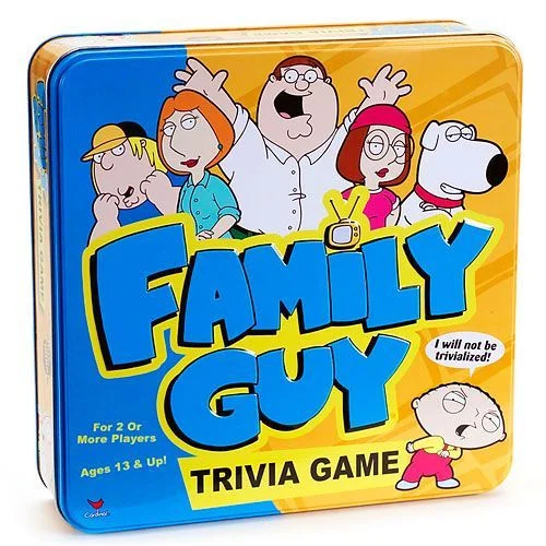 Board game, Family Guy Trivia Game