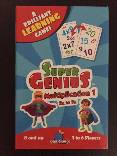 Board game, Super Genius: Multiplication 1