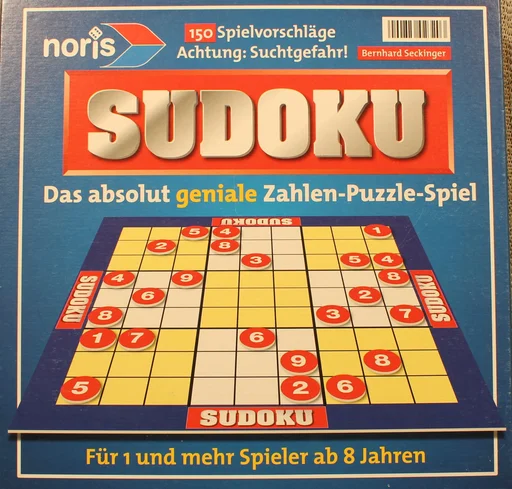 Board game, Sudoku: Das absolut geniale Zahlen-Puzzle-Spiel