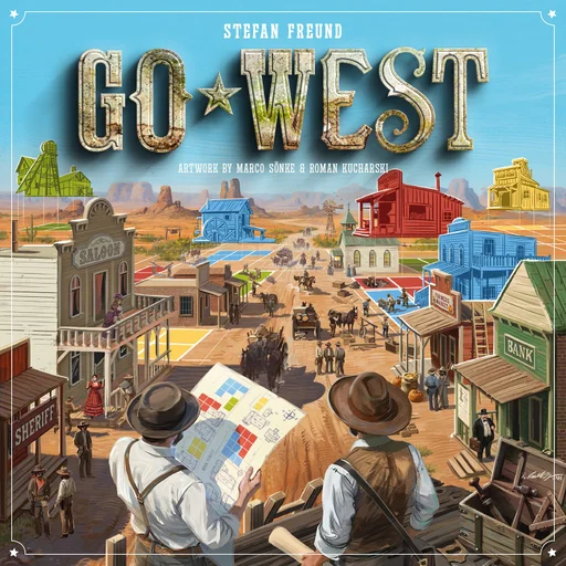 Board game, Go West