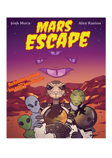 Board game, Mars Escape