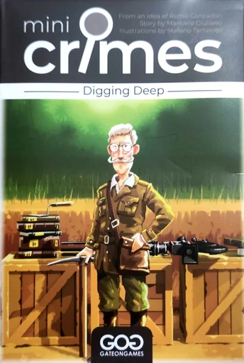 Board game, Mini Crimes: Digging Deep