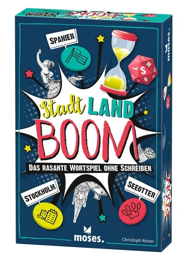 Board game, Stadt, Land, BOOM!