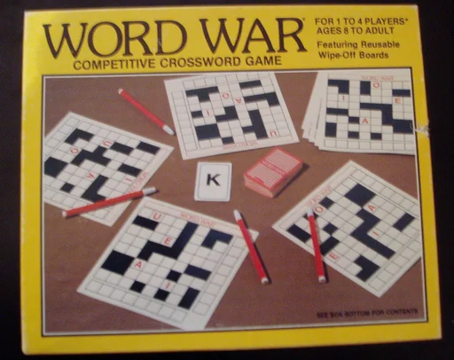 Board game, Word War: Competitive Crossword Game