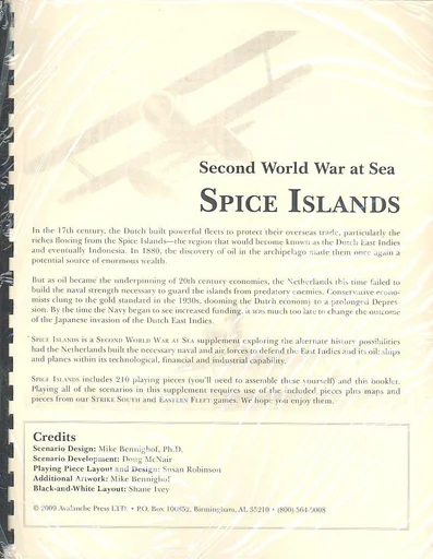 Second World War at Sea: Spice Islands