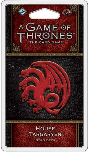 A Game of Thrones: The Card Game (Second Edition) – House Targaryen Intro Deck