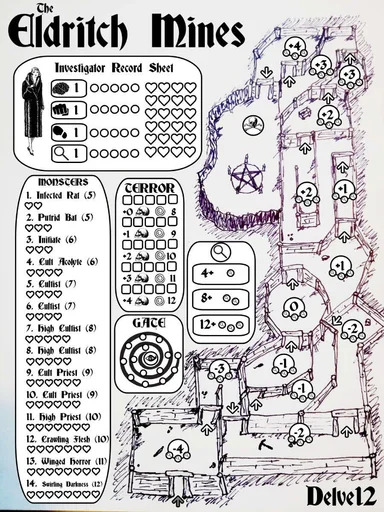 Board game, The Eldritch Mines