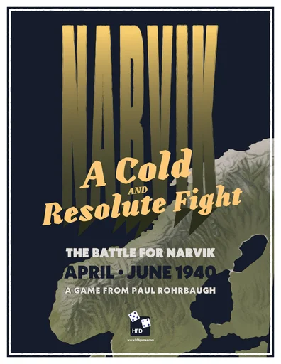 Board game, A Cold and Resolute Fight: The Battle for Narvik, April-June, 1940