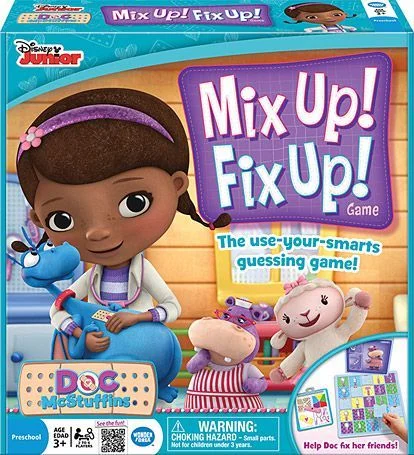 Board game, Disney Junior Doc McStuffins Mix Up! Fix Up!