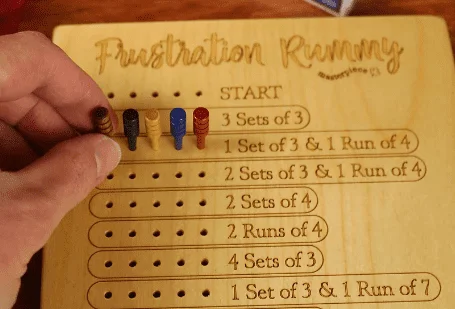 Board game, Frustration