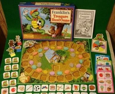 Board game, Franklin's Treasure Hunt Game