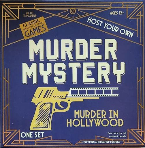 Board game, Host Your Own Murder Mystery: Murder in Hollywood