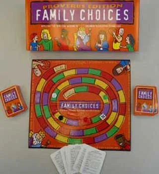 Board game, Family Choices Proverbs Edition