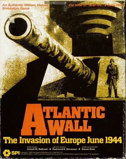 Board game, Atlantic Wall: The Invasion of Europe June 1944