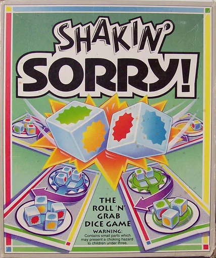 Board game, Shakin' Sorry