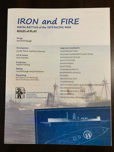 Board game, Iron and Fire